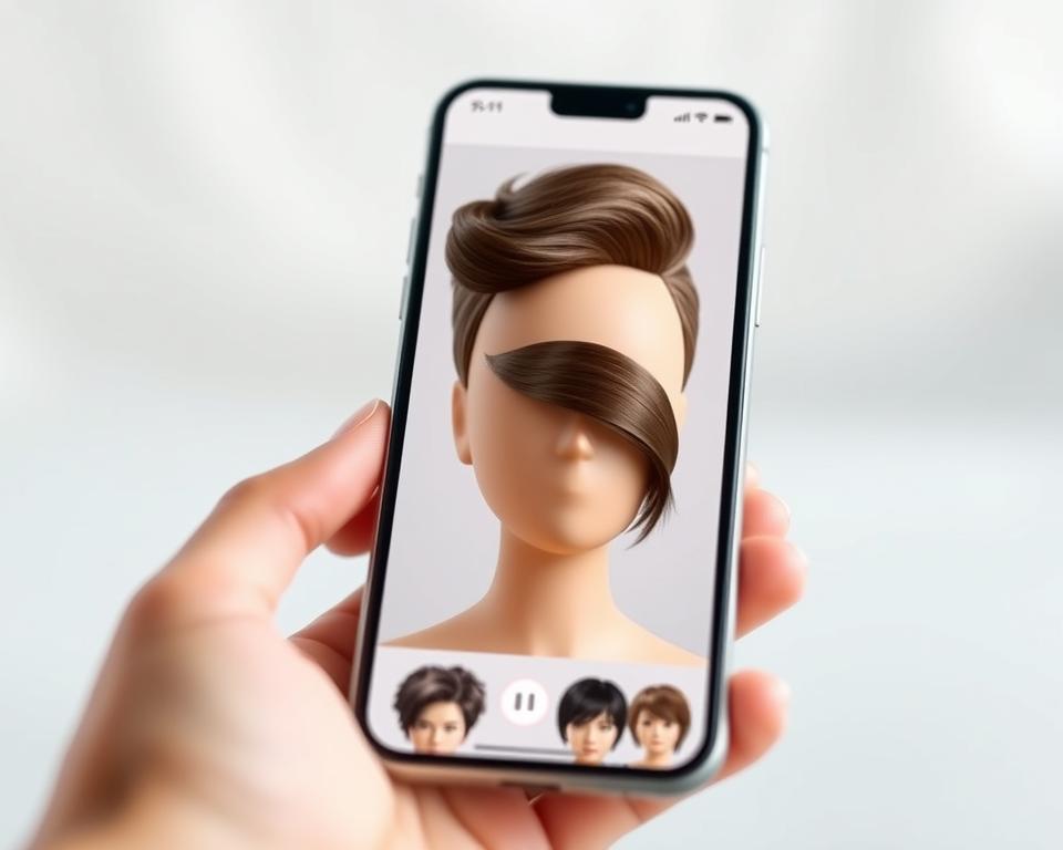 app para mudar corte de cabelo