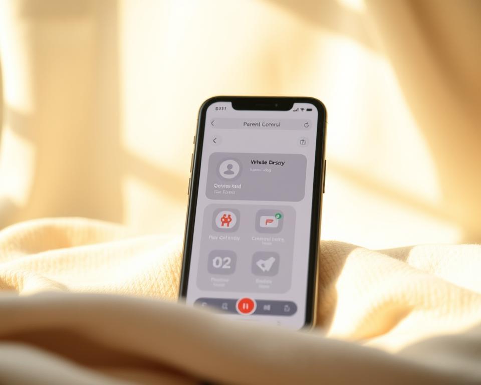 A well-designed parental control app with a clean, intuitive interface. Set against a soft, soothing background, the app features thoughtfully arranged icons and controls. Warm, natural lighting bathes the scene, conveying a sense of security and care. The overall mood is one of reassurance and trust, reflecting the app's purpose of safeguarding children's digital experiences. Careful camera framing and depth of field draw the viewer's attention to the app's key features, inviting exploration and engagement. A well-designed parental control app with a clean, intuitive interface. Set against a soft, soothing background, the app features thoughtfully arranged icons and controls. Warm, natural lighting bathes the scene, conveying a sense of security and care. The overall mood is one of reassurance and trust, reflecting the app's purpose of safeguarding children's digital experiences. Careful camera framing and depth of field draw the viewer's attention to the app's key features, inviting exploration and engagement.