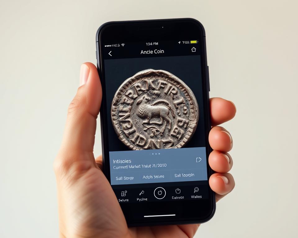 Aplicativo identifica moedas antigas e mostra o preço atualizado