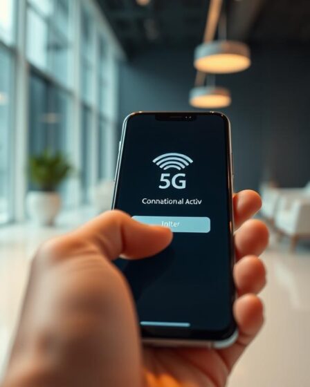 Aplicativo para ativar internet 5g
