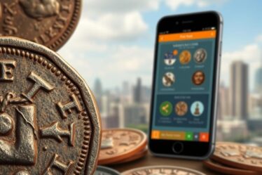 Aplicativo para identificar moedas antigas