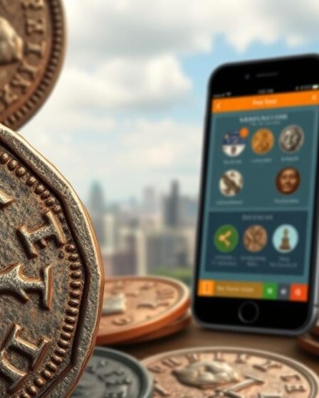 Aplicativo para identificar moedas antigas