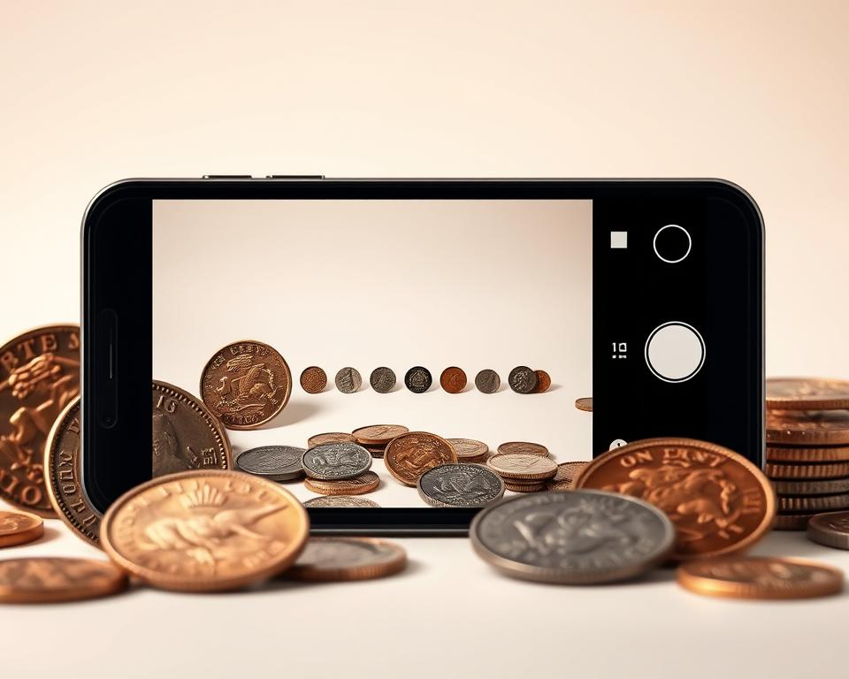 App de identificação de moedas raras App de identificação de moedas raras