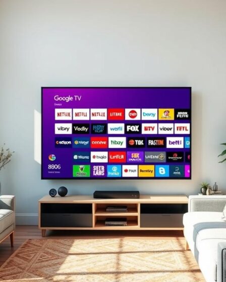 Assista mais de 800 canais no Google TV grátis