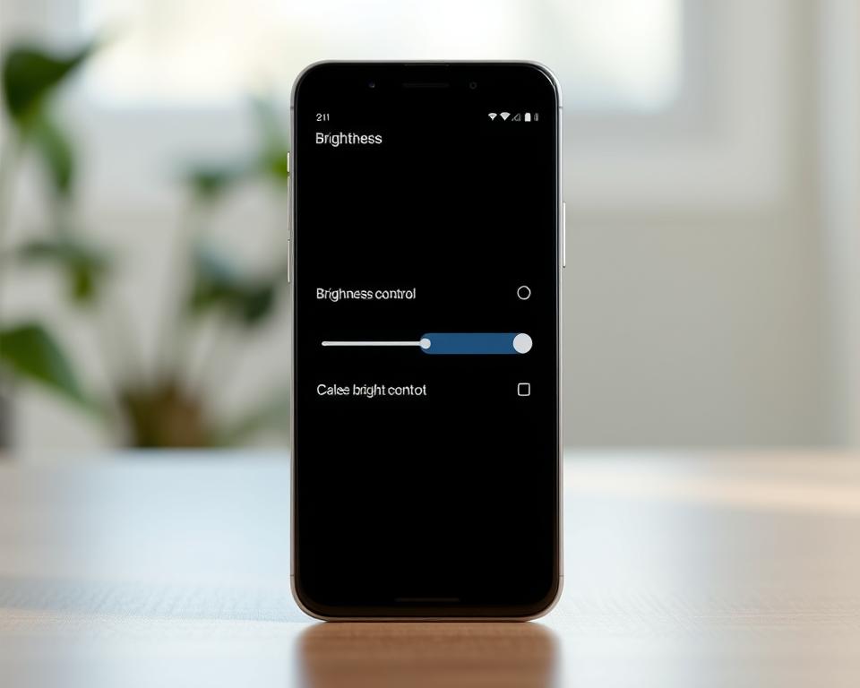 Economizar bateria do smartphone ajustando brilho Economizar bateria do smartphone ajustando brilho