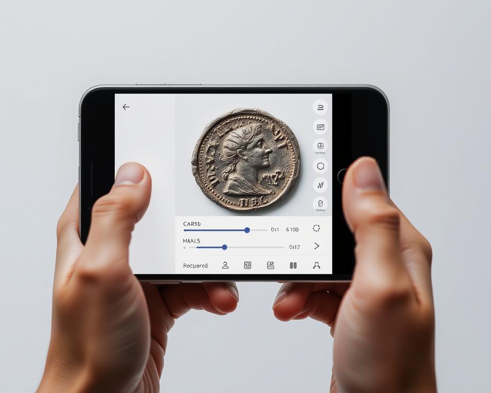 Identifique moedas antigas com este app