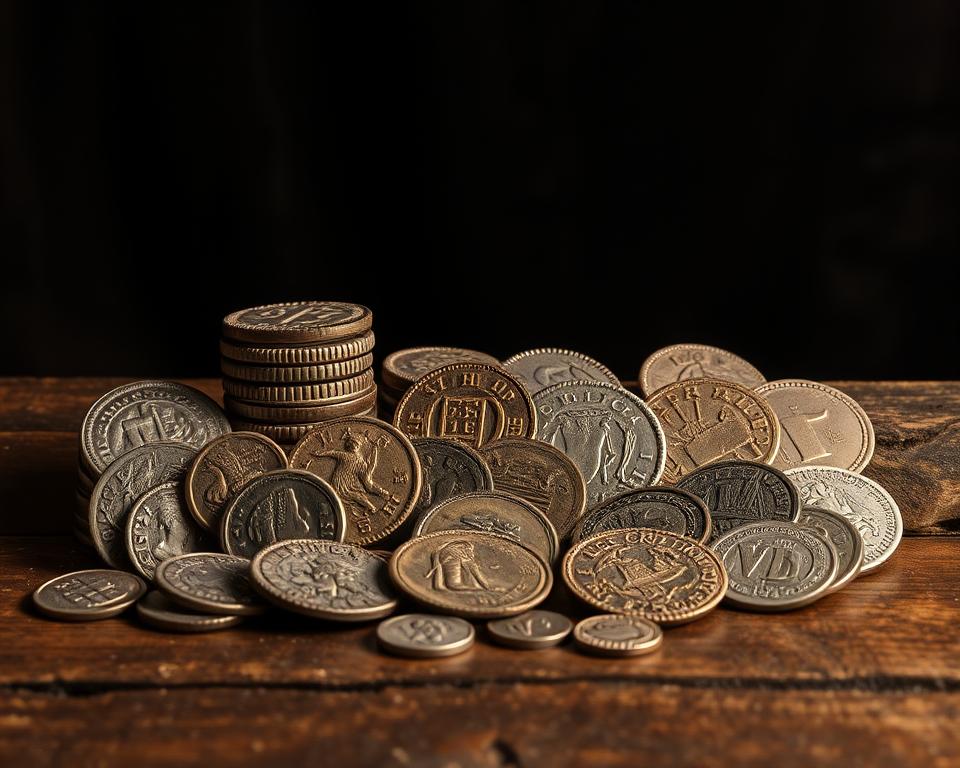 Moedas antigas raras e valiosas Moedas antigas raras e valiosas