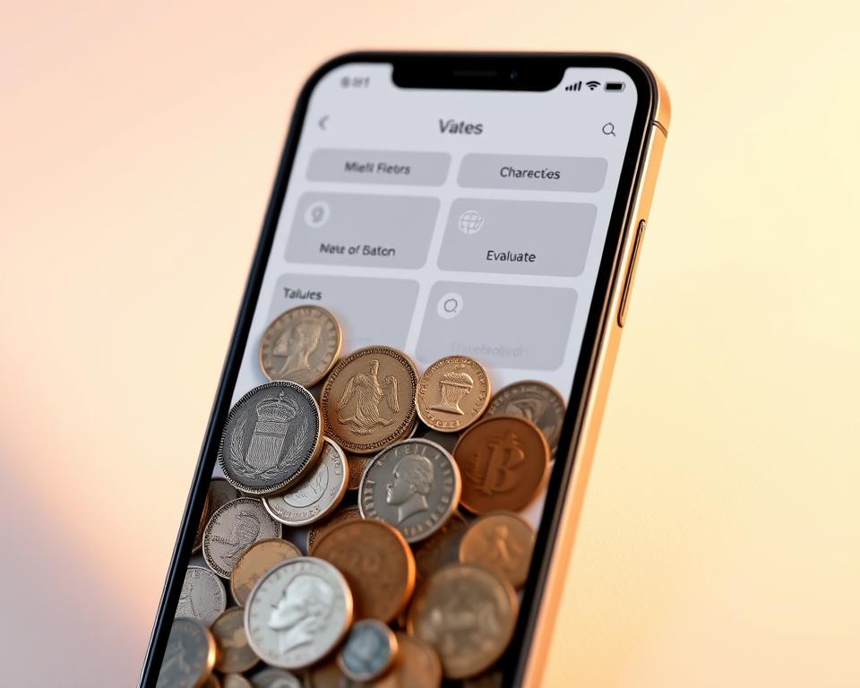 aplicativo coleção numismática