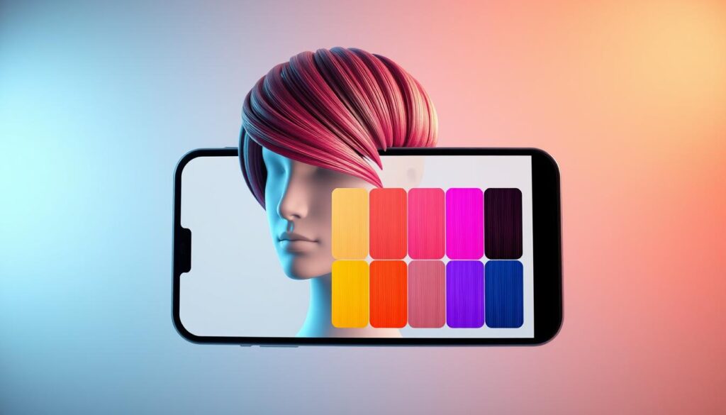 aplicativo de simulação de cor de cabelo aplicativo de simulação de cor de cabelo
