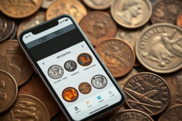 app para identificar moedas raras/antigas