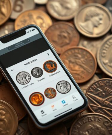 app para identificar moedas raras/antigas
