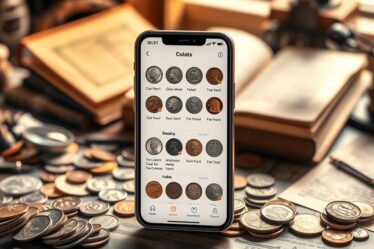 app para identificar moedas raras/antigas