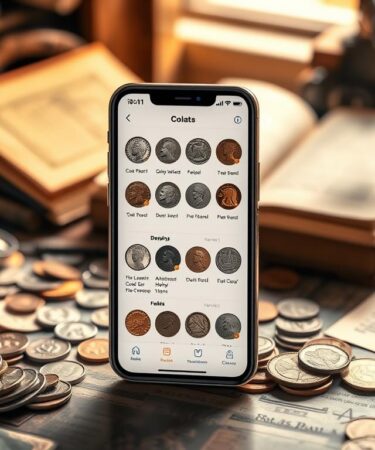 app para identificar moedas raras/antigas