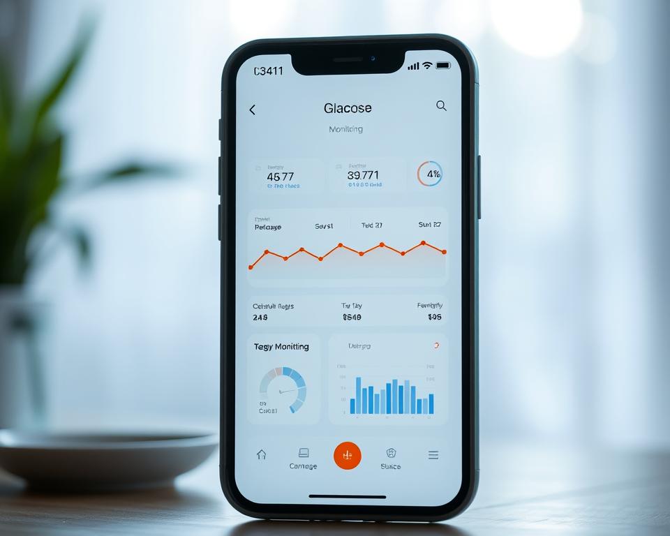 app para monitorar glicose