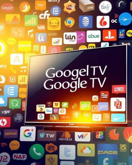 assista mais de 800 canais no google tv grátis