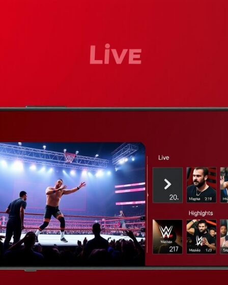 APP para assistir lutas WWE ao Vivo