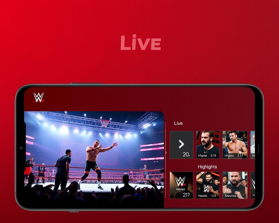 APP para assistir lutas WWE ao Vivo