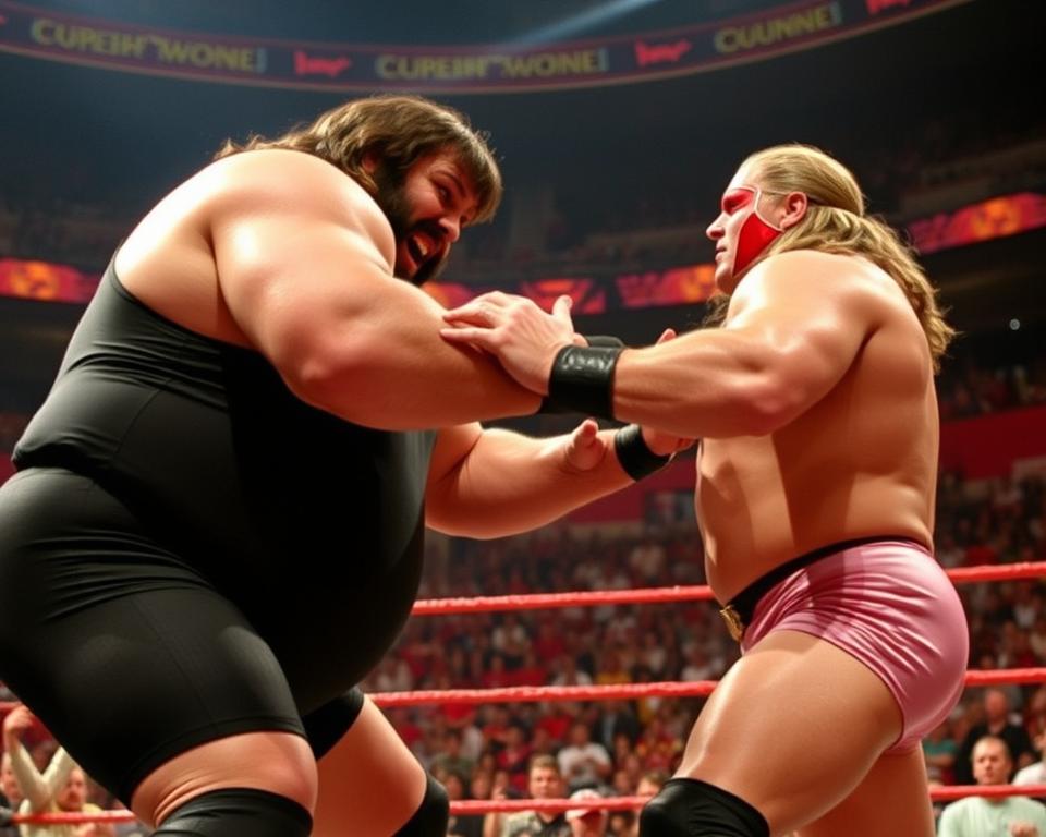 Andre the Giant vs Hulk Hogan Andre the Giant vs Hulk Hogan