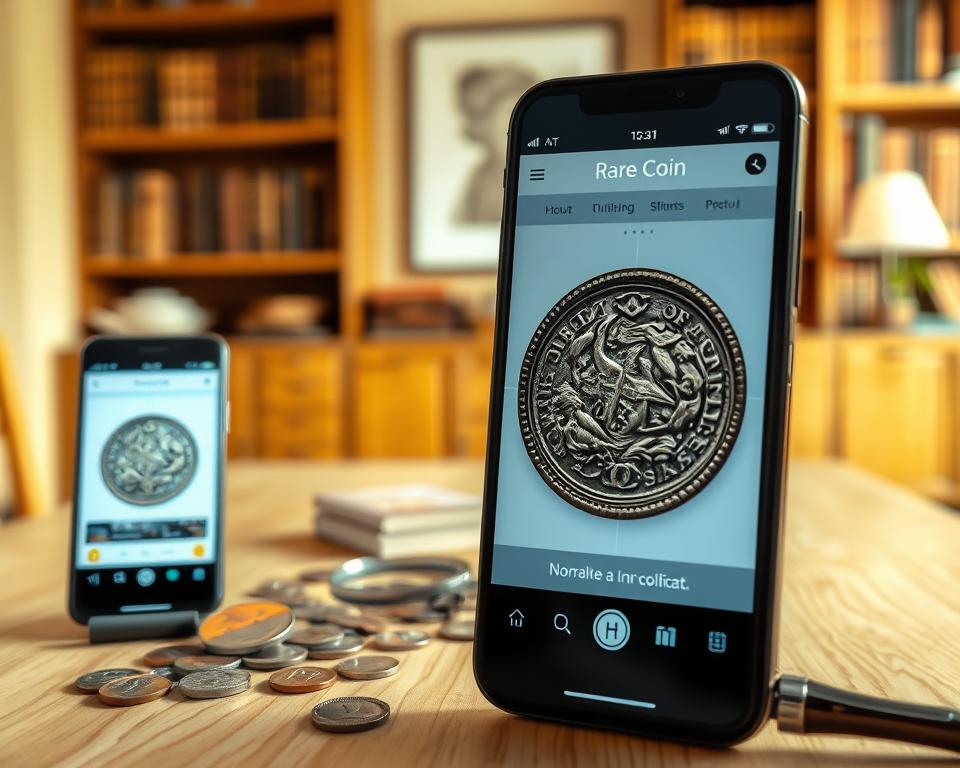 Aplicativo de identificação de moedas raras Aplicativo de identificação de moedas raras