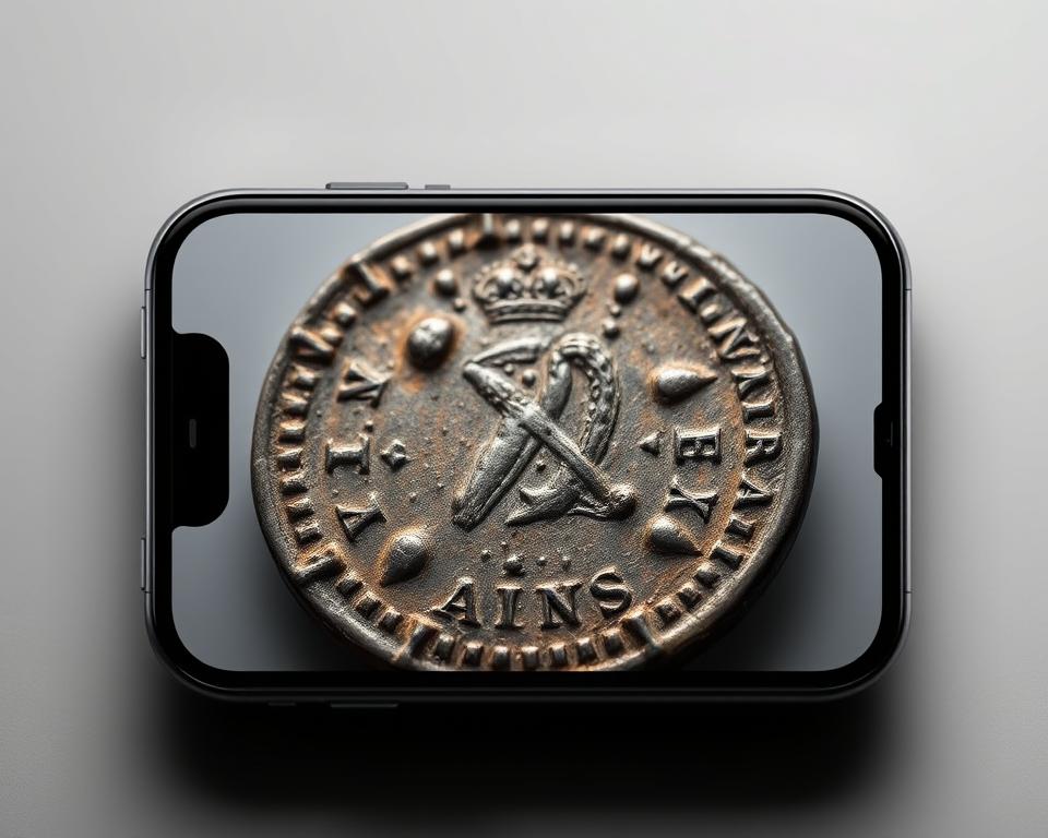 App que identifica o valor das suas moedas antigas