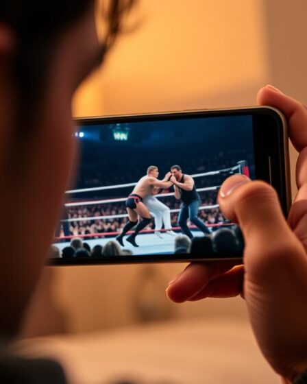 Assista lutas da WWE agora no celular
