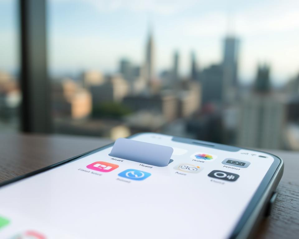 Gerenciamento de aplicativos no iPhone Gerenciamento de aplicativos no iPhone