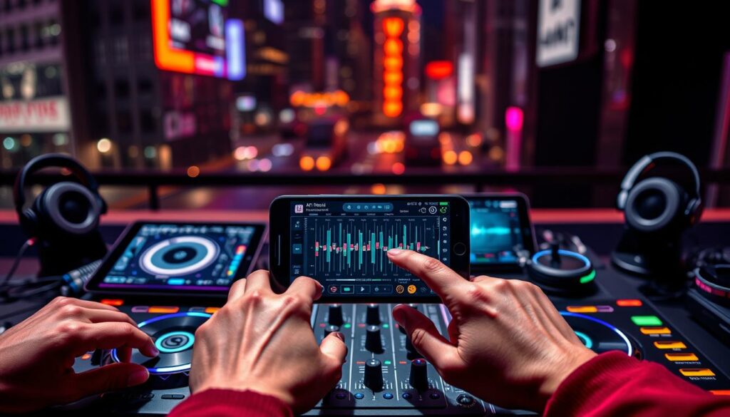 Mixagem musical em dispositivos móveis