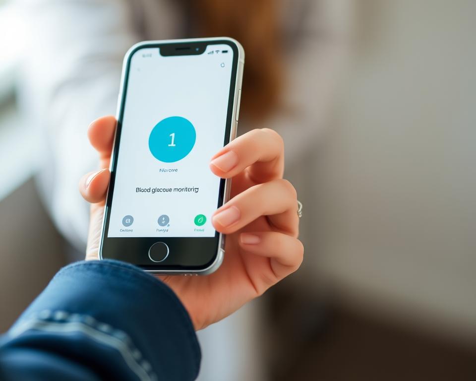 Monitore sua glicose pelo celular