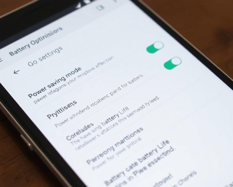 Otimizar bateria do android
