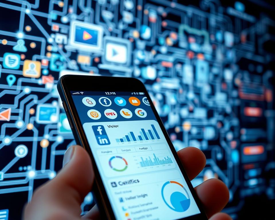 Rastreamento de visitantes em redes sociais Rastreamento de visitantes em redes sociais