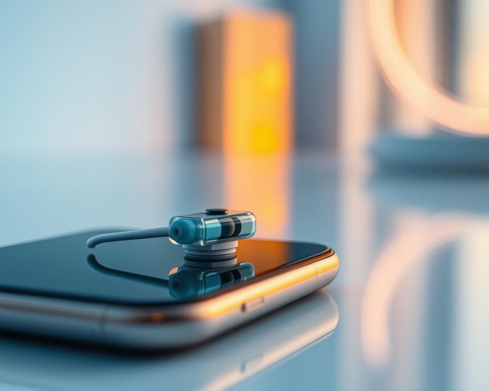 Sensor de glicose conectado ao celular Sensor de glicose conectado ao celular