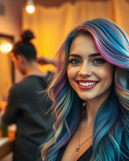 Teste novas cores no seu cabelo