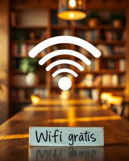 Wi-Fi Grátis em Todo Lugar!