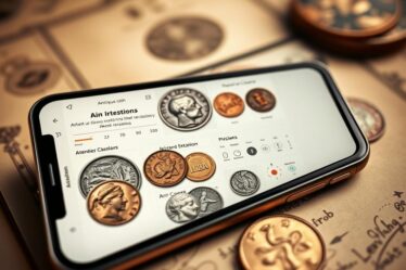 app para identificar moedas raras/antigas