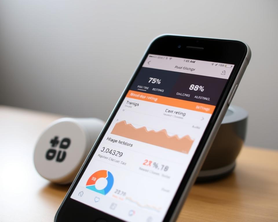 app para monitorar glicose sanguínea