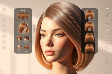 app para simular cortes de cabelo