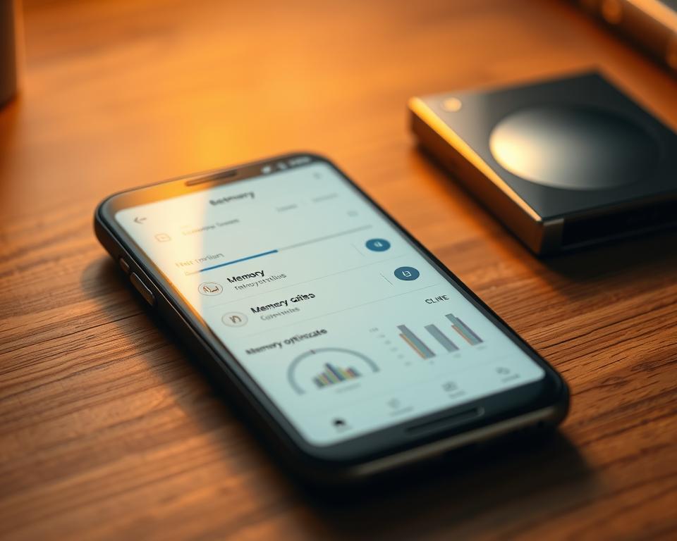 otimização de memória do celular