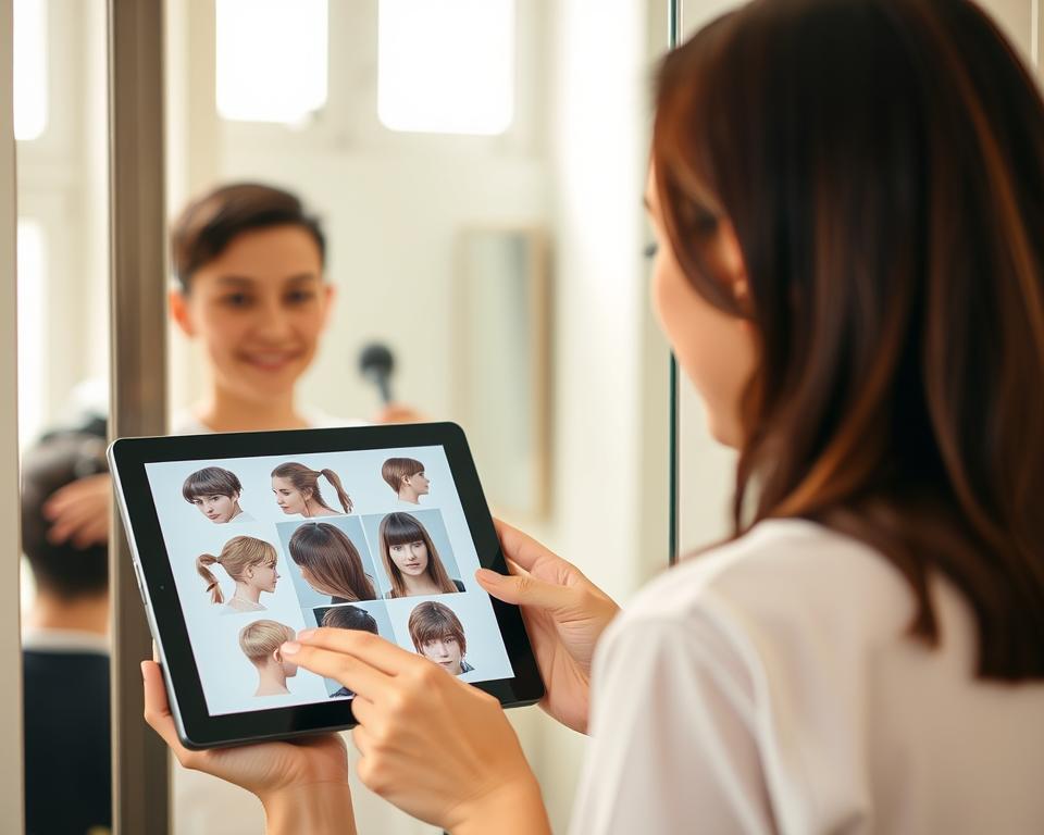 visualizar corte de cabelo antes visualizar corte de cabelo antes