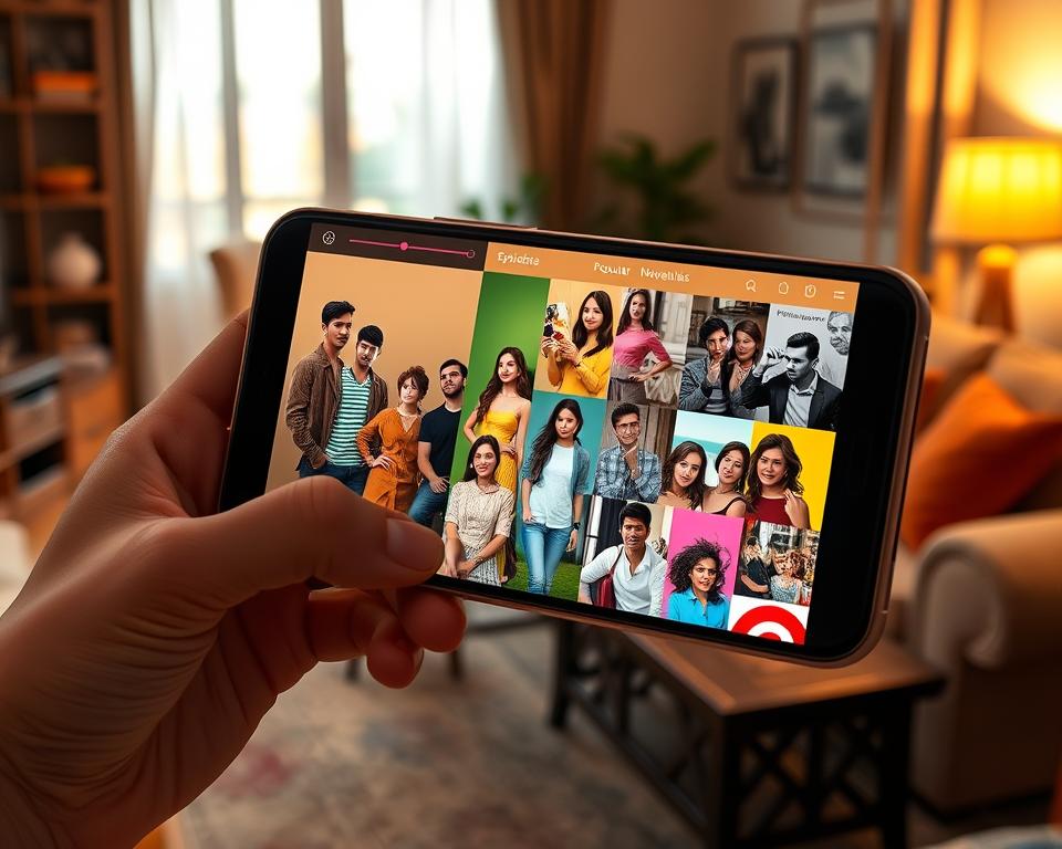 App para assistir novelas verticais