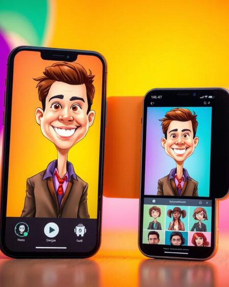 App para fazer caricaturas