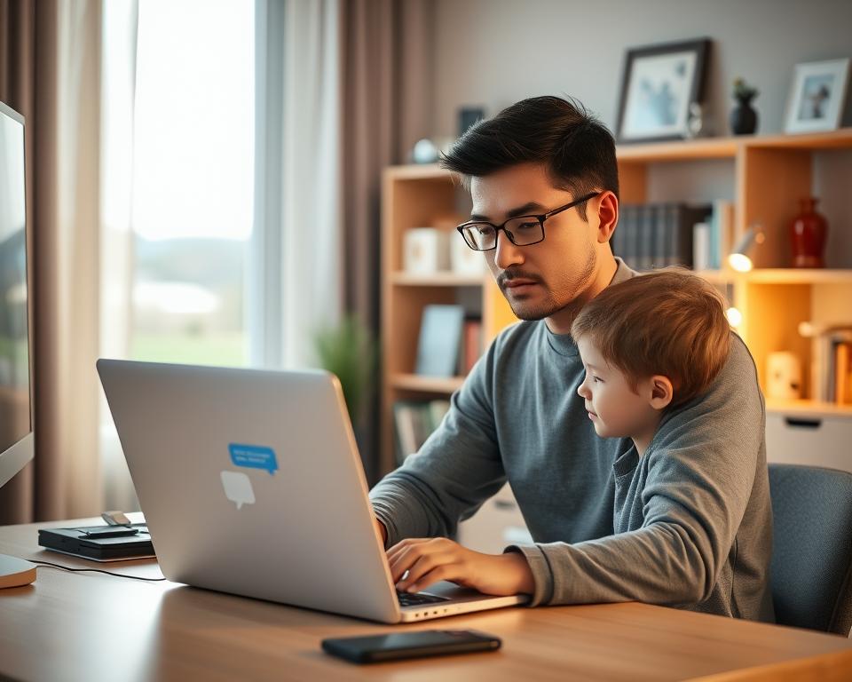 Controle parental para ver conversas