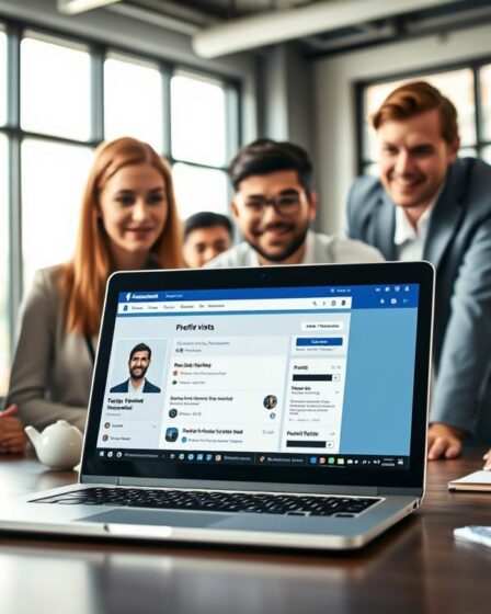 Descubra visitas no seu Facebook