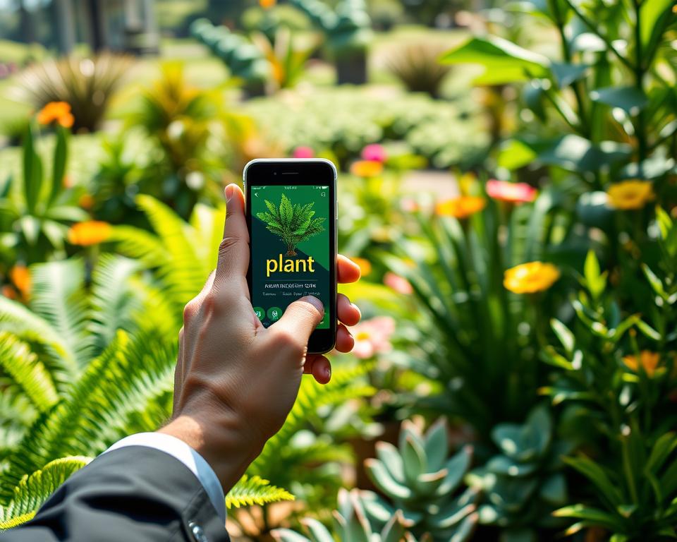 Identificação de plantas por smartphone