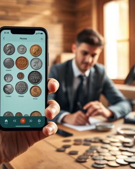Identifique moedas antigas pelo app
