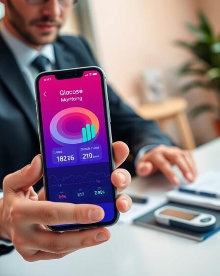 Monitore sua glicose no celular