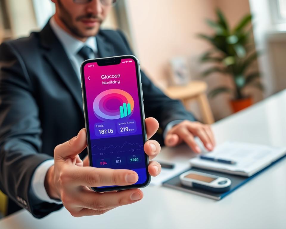 Monitore sua glicose no celular