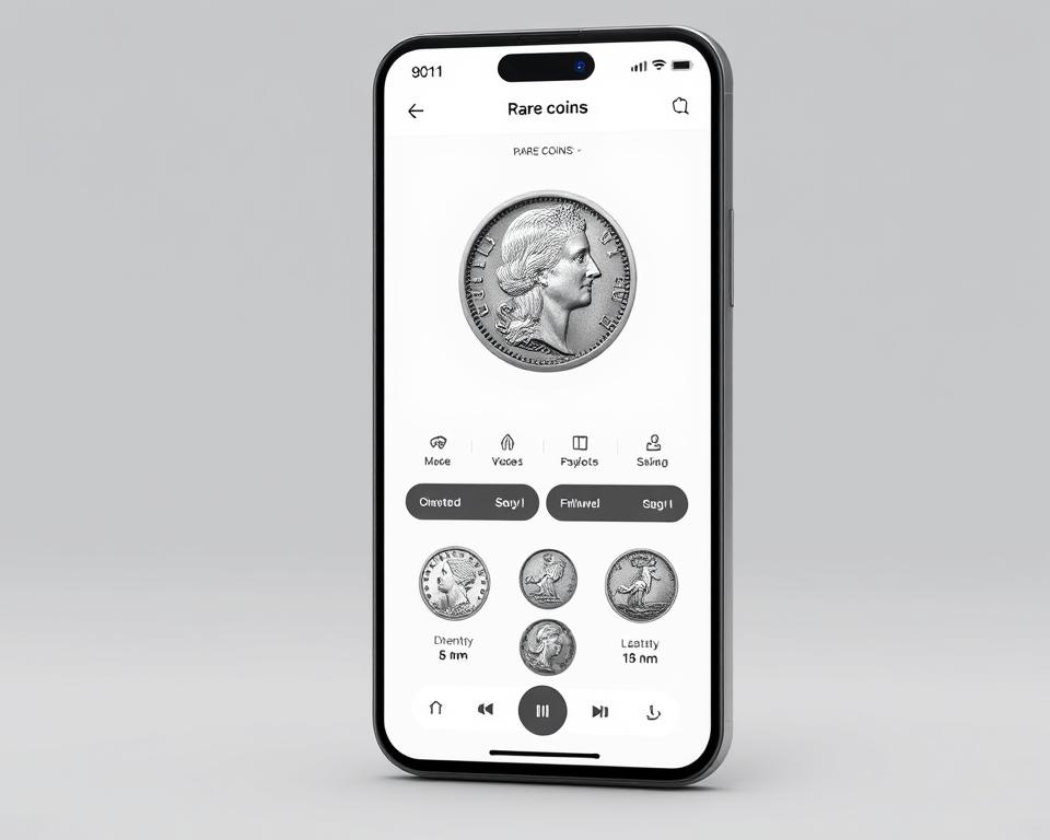 aplicativo para identificar valor de moedas raras