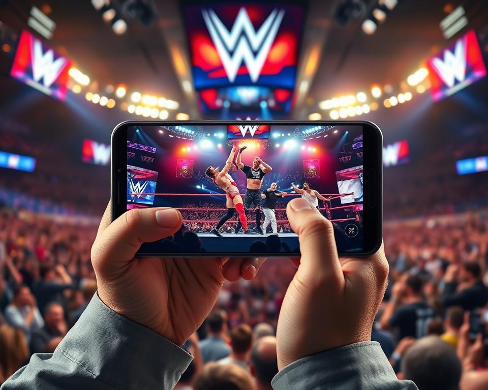app para assistir wwe