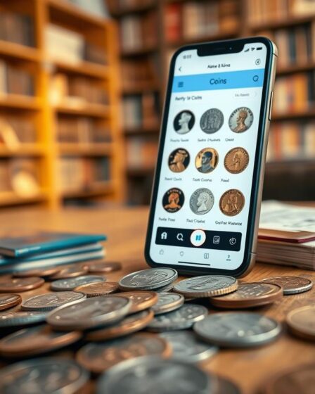 app para identificar moedas raras