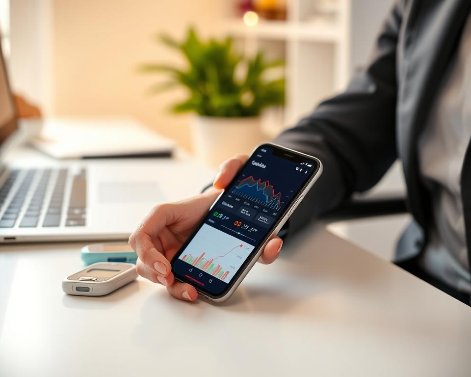 app para medir glicose